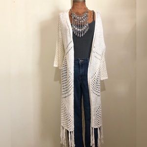 Crochet Cardigan- Selfie Couture By Trendology